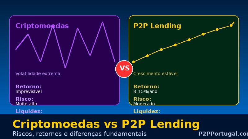 Criptomoedas vs P2P Lending
